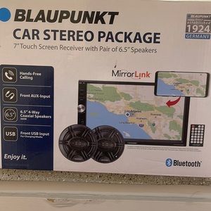 Brand new car stereo package